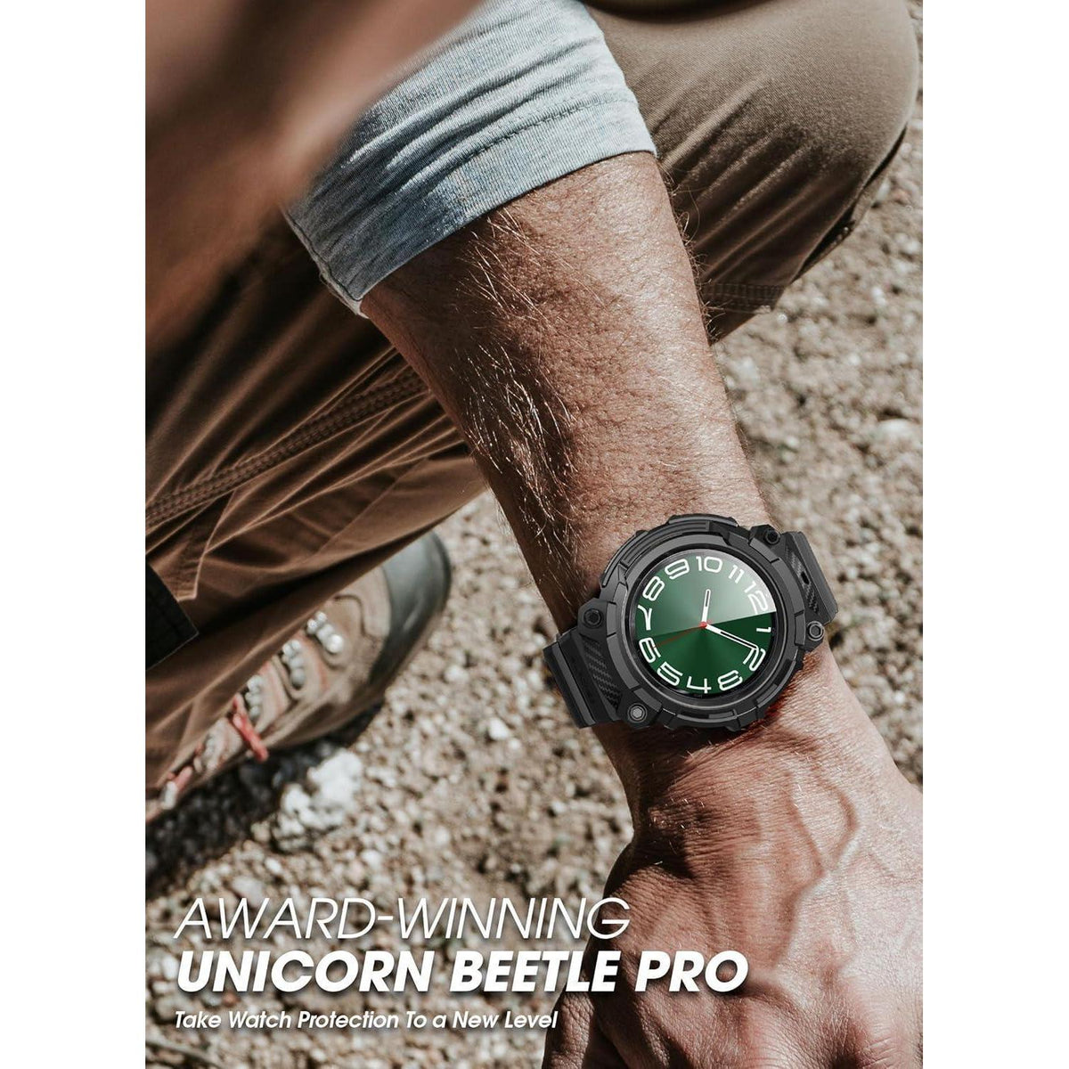 Schutzhülle für Galaxy Watch 6 Classic 47mm mit Displayschutzfolie