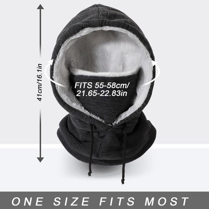 Sturmhaube Fleece Balaclava – Warm & Winddicht für Winter Sport
