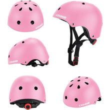 Kinder Fahrradhelm Set 3-16 Jahre | Skateboard, Roller & Co. Rosa