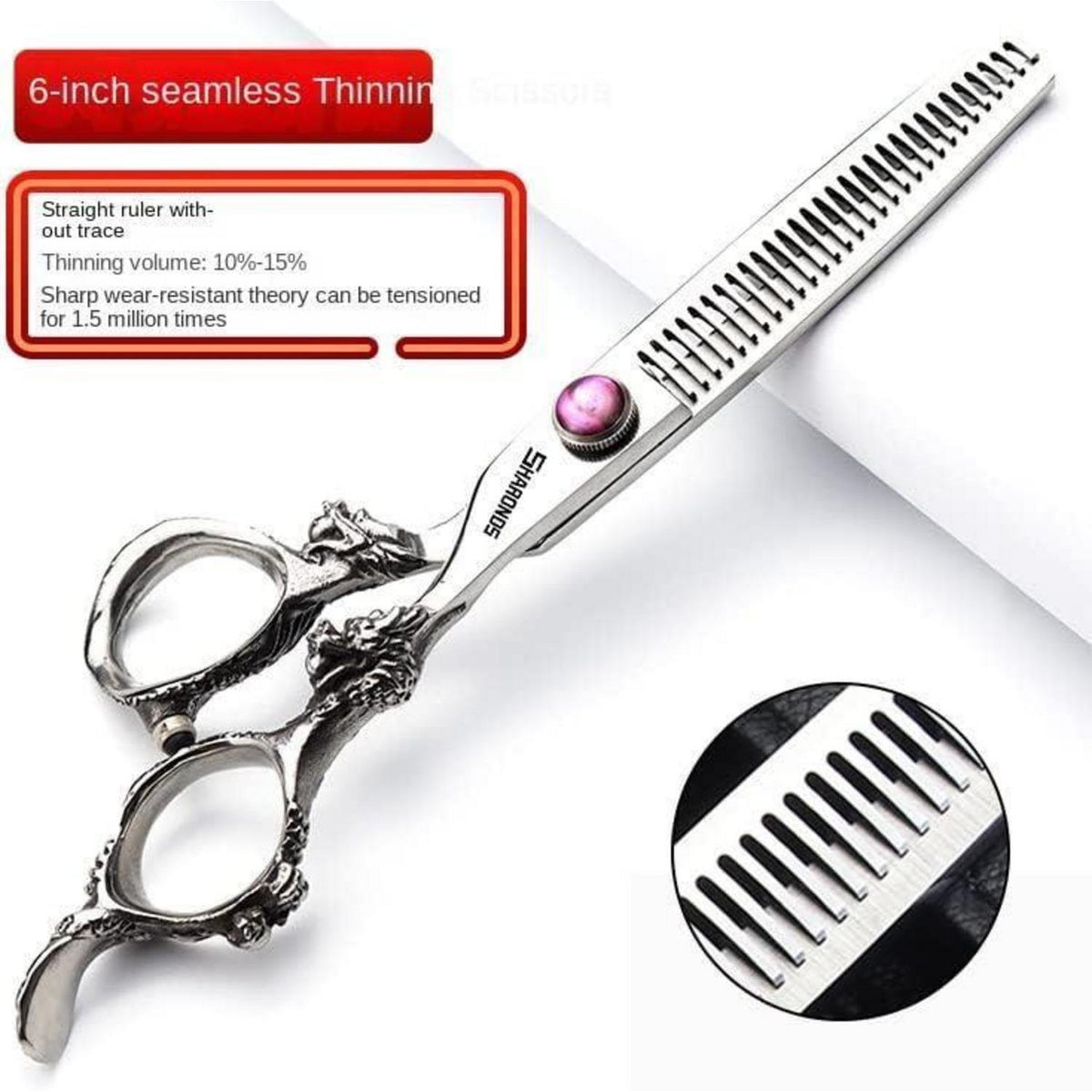 Professionelle Haarschere 6 Zoll – 3er Set – Edelstahl