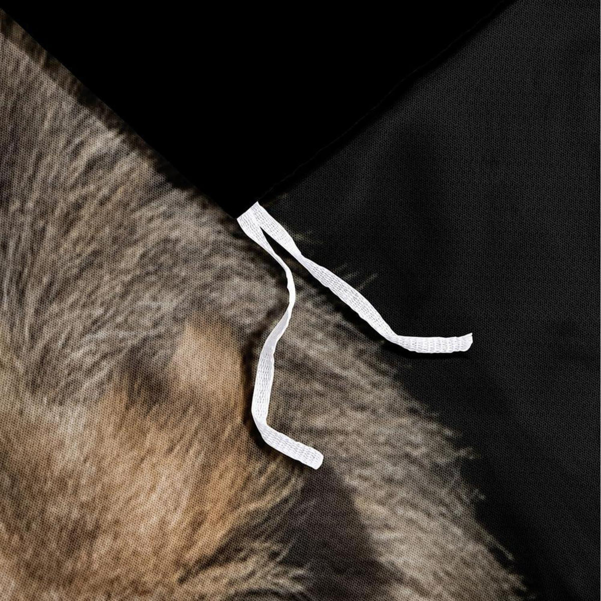3D Löwen Bettwäsche Set 135x200 | Mikrofaser Bettbezug & Kissenbezüge