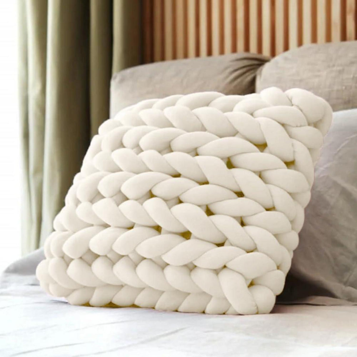Chunky Wolle 500g - Cremegelb zum Stricken & Häkeln