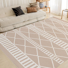 Großer Wetterfester Beiger Teppich 180x270cm für In-& Outdoor