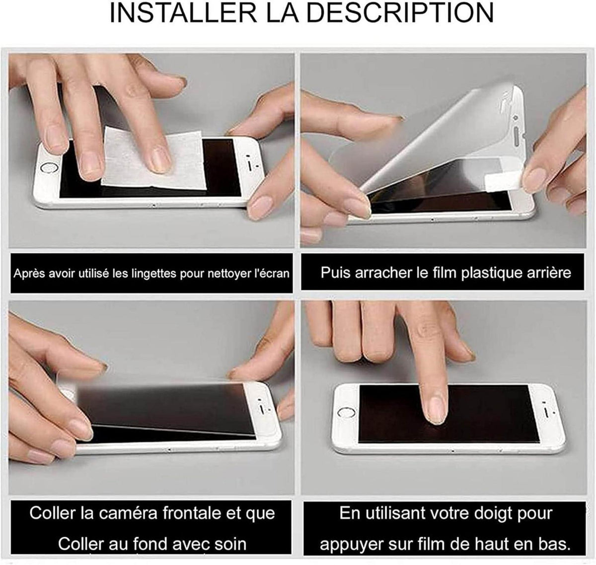 HAIWILL 3 Stück Matt Schutzfolie iPhone 15/15 Pro Displayschutz 9H Glas