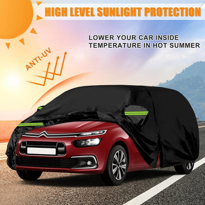 Auto Abdeckung Citroen C4 Picasso 2006-2022 – Allwetterschutz mit Schloss