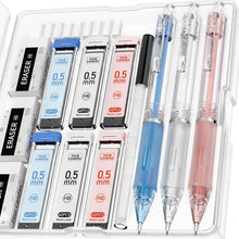 Mechanisches Bleistiftset, 3 Stück 0,5 mm Minen, 360