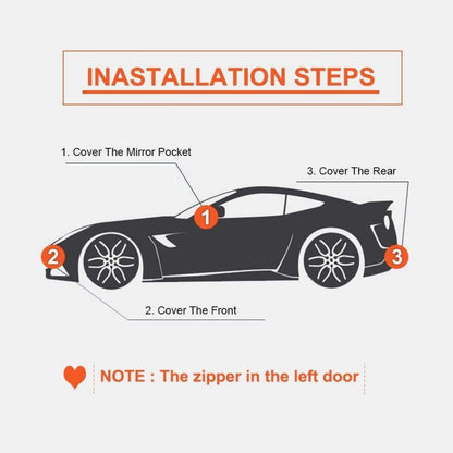 Autoabdeckung wasserdicht für BMW 3er E36/E46/E90 (1999-2012)