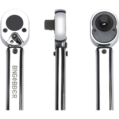 Drehmomentschlüssel 1/2" 28-210 Nm mit Verlängerung und Koffer