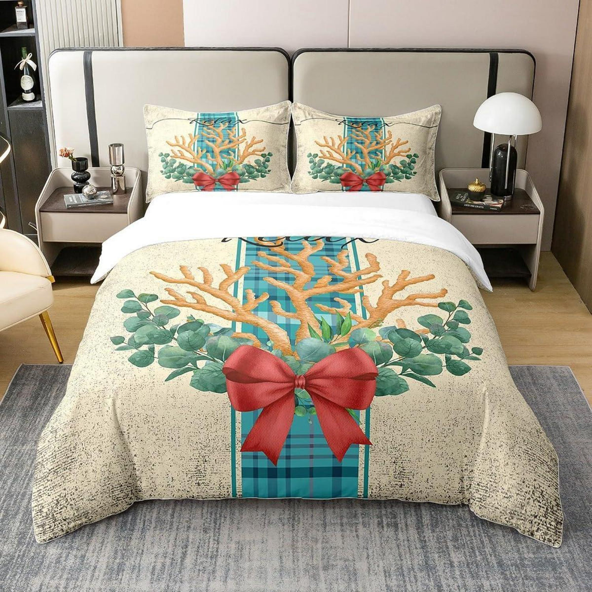 100% Baumwoll Bettbezug 135x200 – Tropical Hawaii Küsten Design