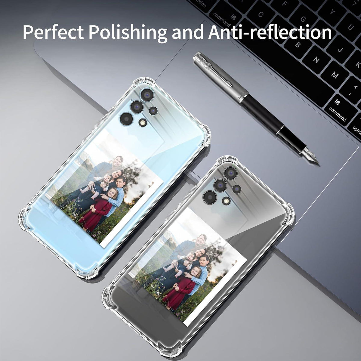 3in1 Schutzhülle Samsung A13 4G mit Panzerglas & Luftkissen