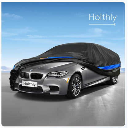 Wasserdichte Autoabdeckung für BMW 5er, Audi A6/A7 & Co. (3XL+)