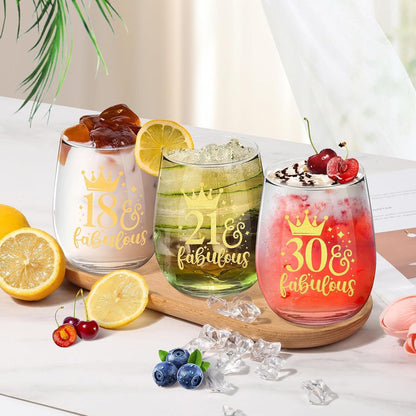 Weinglas Geschenkset 30. Geburtstag – Personalisiert & Verwöhnend