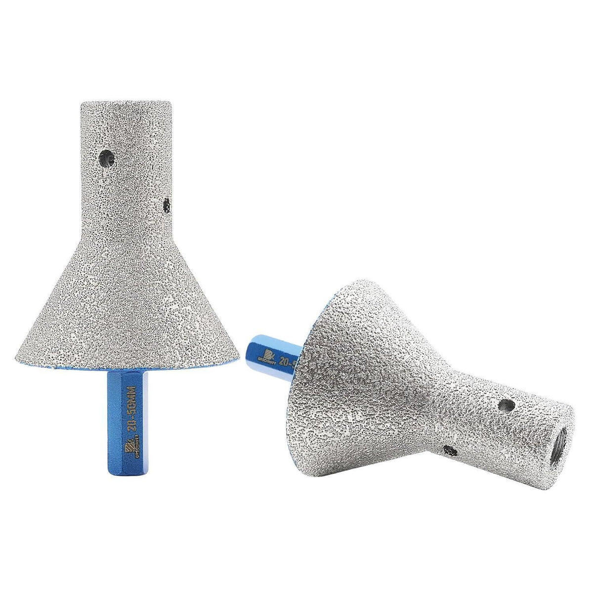 Diamant Fasenbohrer 20-50mm Sechskant-Schaft (2 Stück)