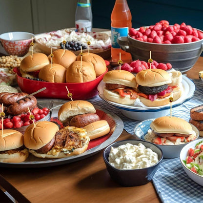 200 Cocktailspieße mit Goldperlen – Fingerfood Spieße für Party & Bar
