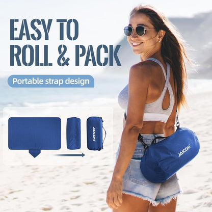 Wasserdichte Outdoor Picknickdecke 140x200 cm Blau