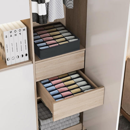 Faltbare Aufbewahrungsbox 24 Zellen – Socken & Unterwäsche Organizer