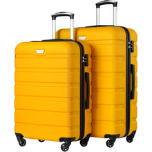 Premium Koffer Set 2tlg (M+L) – Hartschale, TSA-Schloss, Zitronengelb