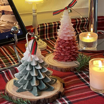 Silikon Gießform Weihnachtsbaum – 2er Set für Kerzen & DIY