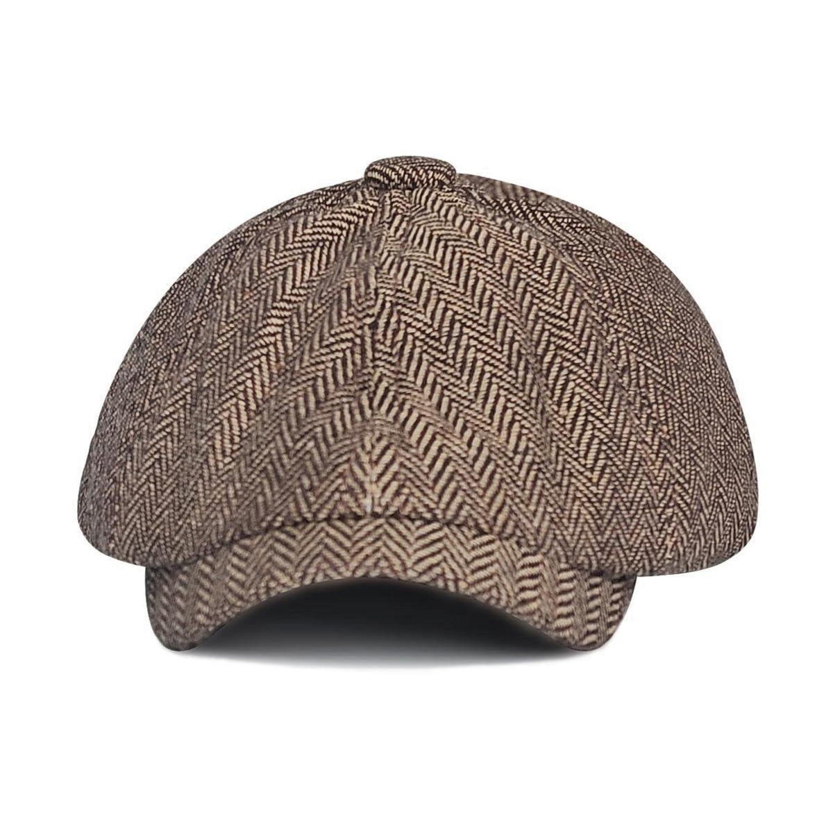 Herren Schiebermütze Winter - Gatsby Newsboy Cap Kaffee