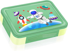 Brotdose Kinder mit Fächern 1300ml Lunchbox Auslaufsicher Bento Box