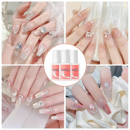 3x Nagelkleber Extra Stark – Für Kunstnägel, Tips & Strasssteine