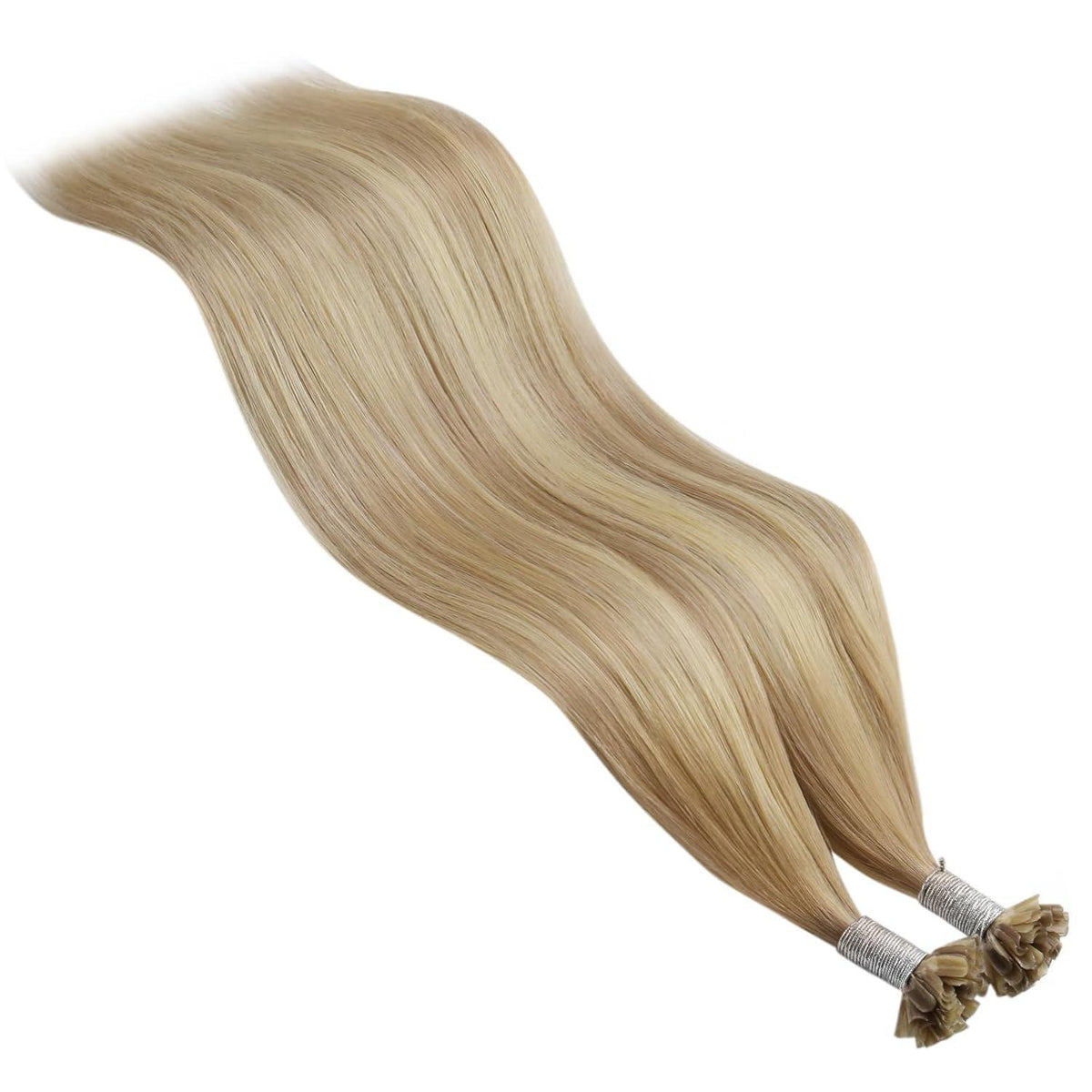 Echthaar Bondings Blond Highlights - 50g Remy Haarverlängerung