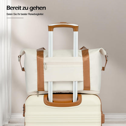 Koffer-Set 6tlg ABS Hartschale Rollen TSA-Schloss Reisetasche