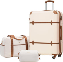COOLIFE Koffer Trolley Set ABS Hartschale 4 Rollen TSA-Schloss