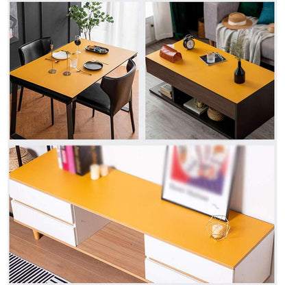 PU Tischdecke Wasserdicht Apricot+Orange 90x200 cm