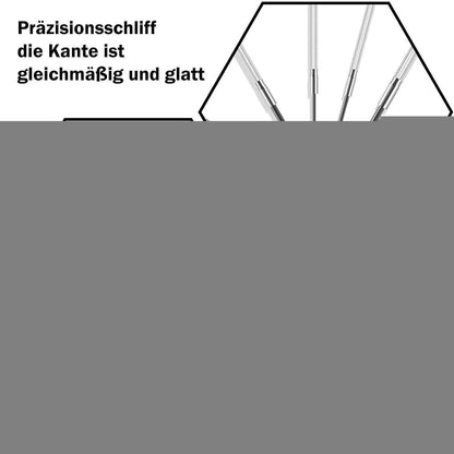 Präzisionsschraubendreher Set 6-teilig mit drehbarem Oberteil