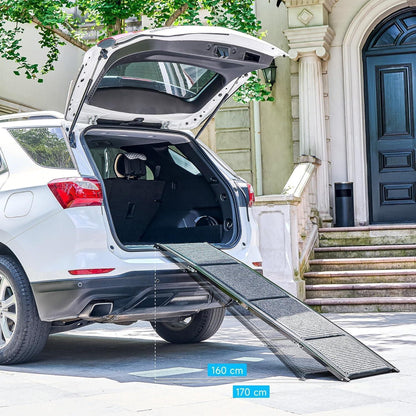 Hunderampe klappbar 170cm – Sicherer Ein- und Ausstieg für Hunde