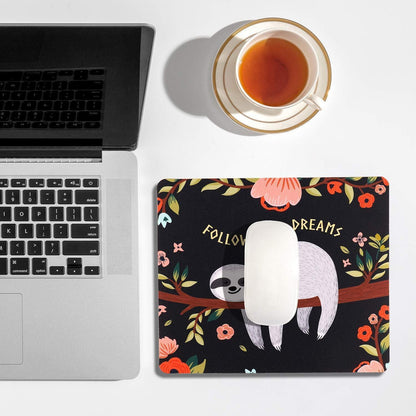 Mauspad Klein Motiv 24x20 cm – Rutschfest & Abwaschbar