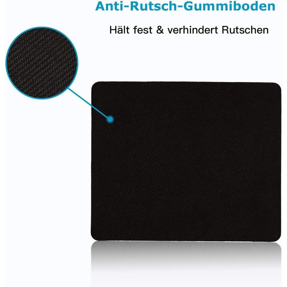Mauspad Klein Motiv 24x20 cm – Rutschfest & Abwaschbar