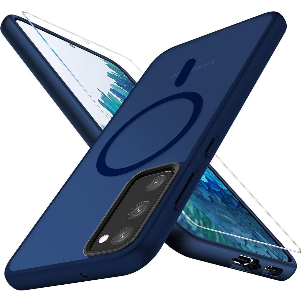 Samsung Galaxy S20 FE Hülle Magnetisch mit Schutzfolie & Magsafe