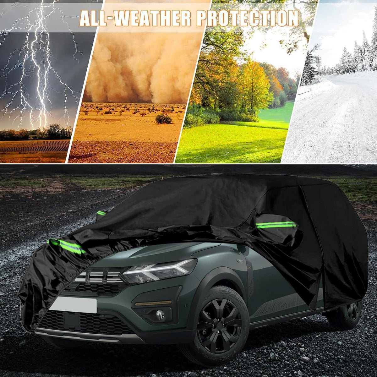 Autoabdeckung Wasserdicht für Dacia Jogger 2021-2026