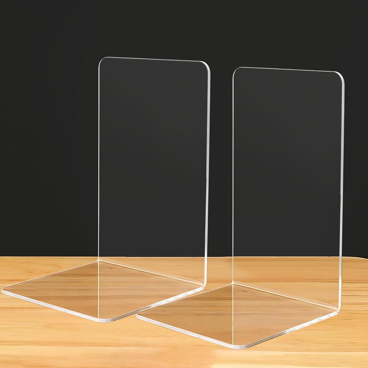 Buchstütze Transparent Acryl Book Holder 18x12x12CM