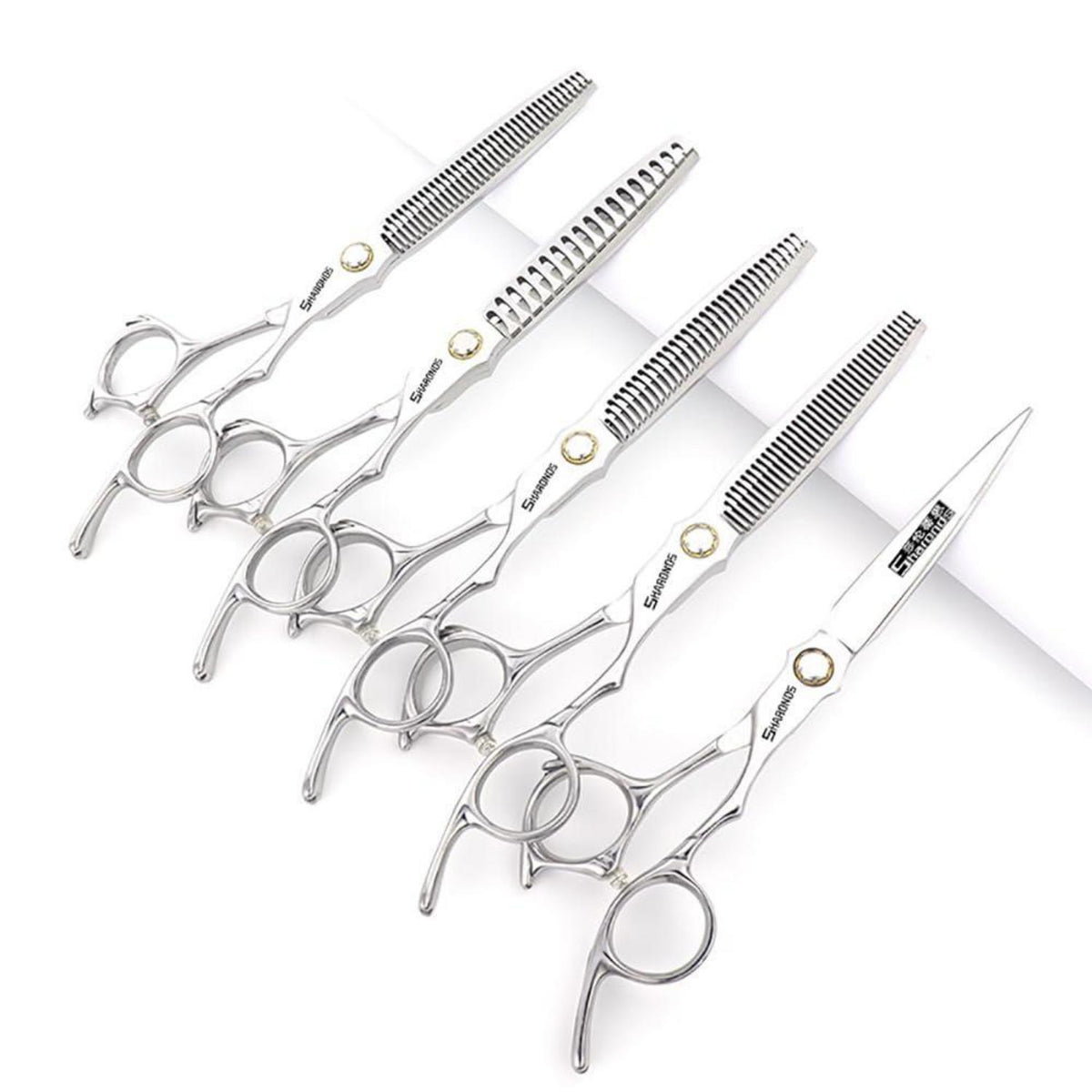 Professionelle Haarschere 6/6,5 Zoll – Japanisches 440C Stahl Set