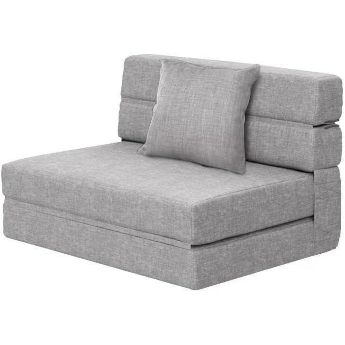 Schlafsessel mit Memory Schaum & Kissen – Gästesofa 100x190cm