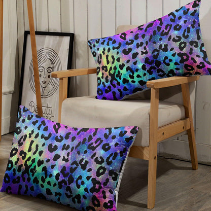 Leopardenmuster Bettwäsche-Set 200x200cm mit 2 Kissenbezügen