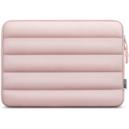 Gepolsterte Laptoptasche 15,6 Zoll, Rosa, Spritzfest