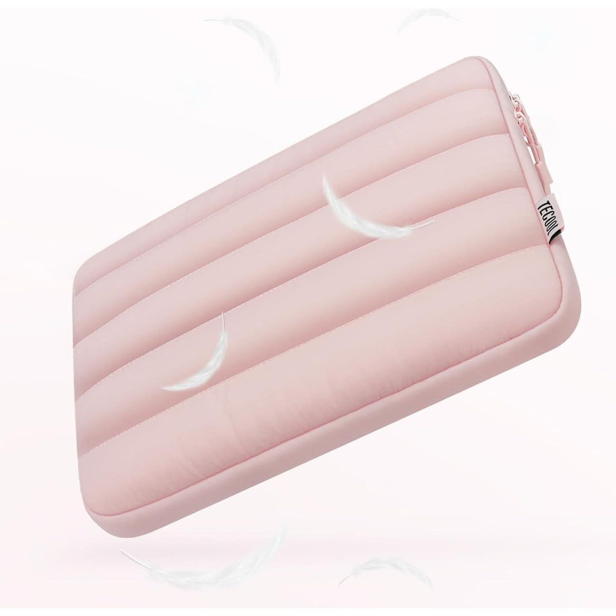 Gepolsterte Laptoptasche 15,6 Zoll, Rosa, Spritzfest