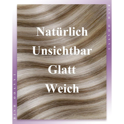 Echthaar Tressen Blond Highlights 50g - #P8/60