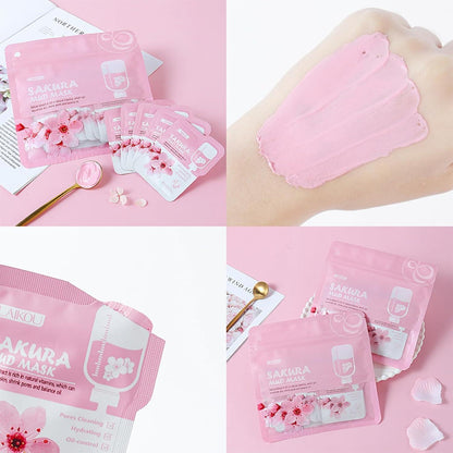 Sakura 7tlg Hautpflege Geschenke Set für Frauen