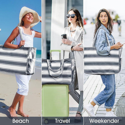 XXL Strandtasche Damen Tote Bag Wasserdicht Reisetasche