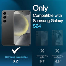 Samsung Galaxy S24 5G Schutzhülle Set: Matt Hülle, 2x