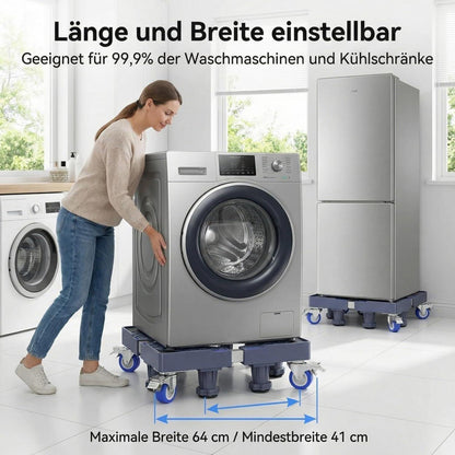Waschmaschinen Untergestell mit Rädern – Höhenverstellbar & Stabil