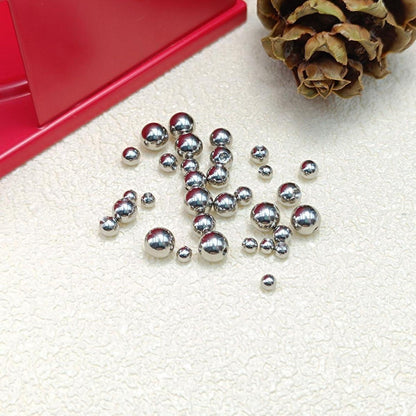 Piercing Kugeln 1,2/1,6mm Silber Ersatzkugel 3-6mm für Nase, Lippe, Augenbraue