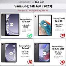 Samsung Galaxy Tab A9+ 11 Zoll 2023 Hülle PU Leder