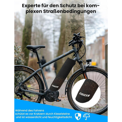 Coicer E Bike Akku Schutzhülle 28-45cm Umfang Kälte Schutz