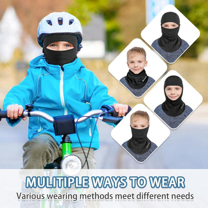 Kinder Sturmhaube Winter – Warm & Winddicht für Jungen & Mädchen 4-12